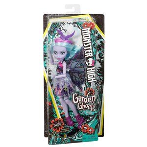 NIB MATTEL MONSTER HIGH GARDEN GHOULS FAIRY WINGS TWYLA BOX DAMAGED